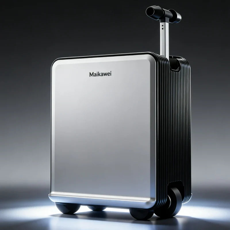 Carry-on Luggage Lightweight Rideable Electric Suitcase Multi-function Password Travel Business Trip Trolley