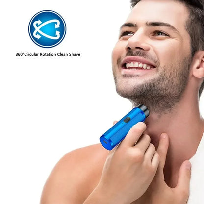 New Electric Shaver Automatic Razor Trimmer Portable Beard Knife Shaver Rechargeable Razor Car Mini Shaver for Men