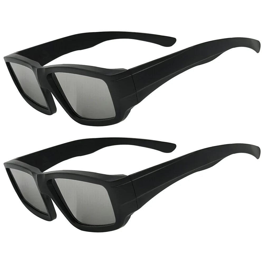 Solar Eclipse Glasses Plastic Frame Certified Safe Solar Viewer Shade For Direct Sun Observation Total Eclipse Eyewear