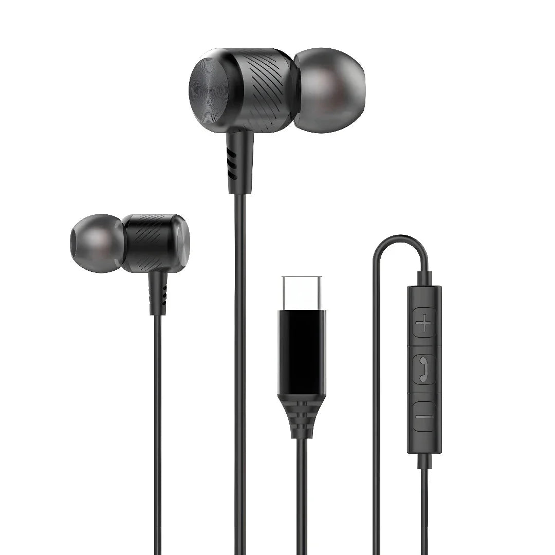 EARDECO Bass Wired Earphone Gaming Earbuds 3.5mm/typec Wired Headphones Stereo Noise Reduction Headphone Auriculares with mic