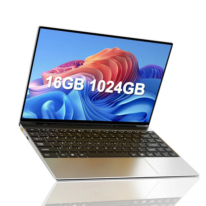LENO Portable 14.1" Windows 11 Laptop | 16GB RAM | Intel 4405U | 1TB–2TB SSD | FlipStylez LLC®