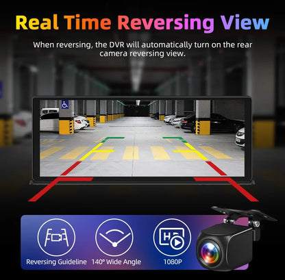 Portable Wireless CarPlay & Android Auto Screen – Size & DVR Options
