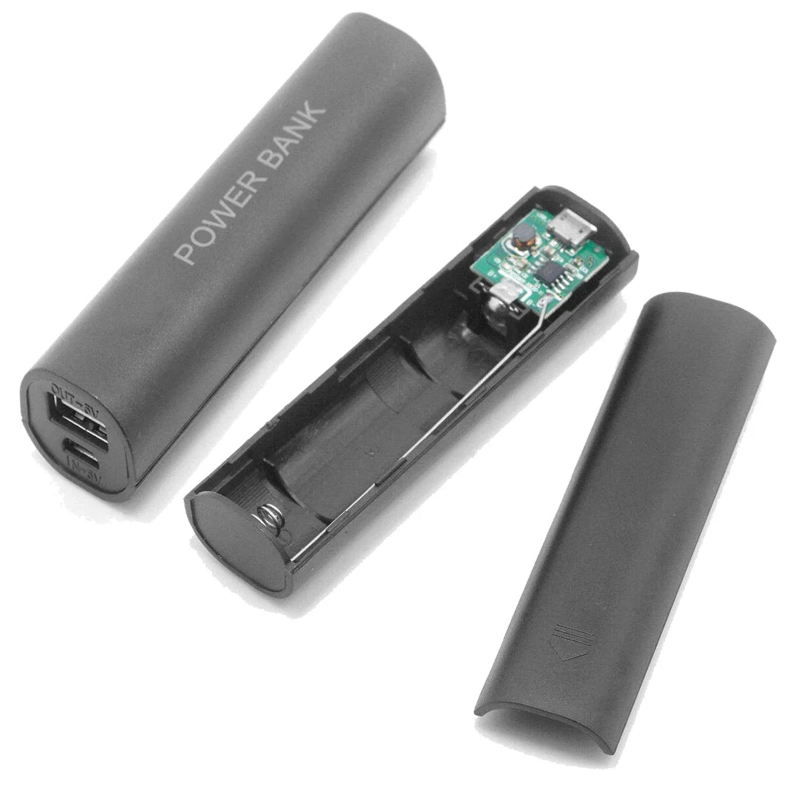 Portable 18650 Power Bank Shell 1 Section 18650 Battery Power Bank Case Lightweight Mini Charging Box For Cellphone MP3 MP4