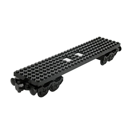 2025 New MOC City Creative Idea 6 * 28 dark grey train base Building Block Bricks Kids DIY High-tech Creative Toy