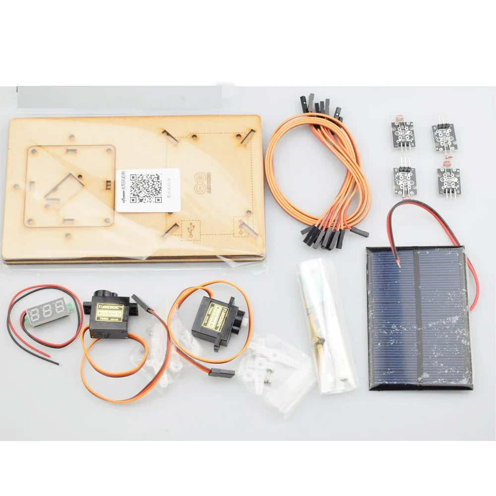 Arduino Program Solar Tracking Sun Tracker Equipment DIY STEM Programming Toys Parts