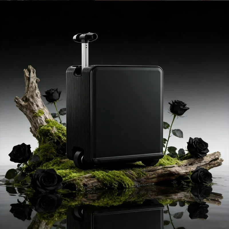 Carry-on Luggage Lightweight Rideable Electric Suitcase Multi-function Password Travel Business Trip Trolley
