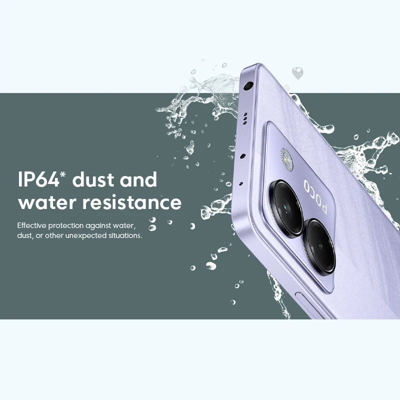 Newest POCO M7 Pro 5G Global Version Dimensity 7025-Ultra 120Hz FHD+ Eye-care AMOLED Display 5110mAh Battery NFC