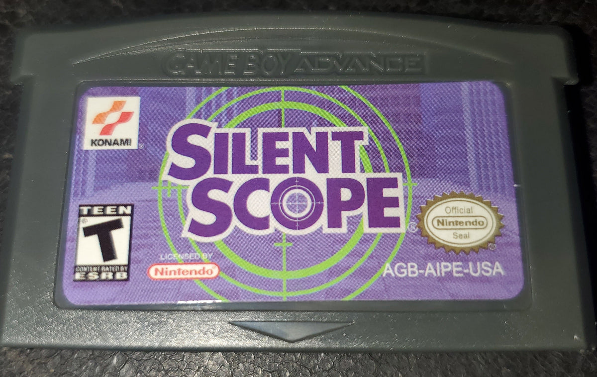 Silent Scope GBA Video Game Cartridge Nintendo Game Boy Advance 2002