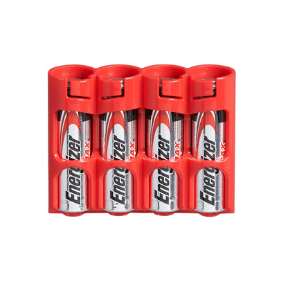 Slim Line AA 4 Pack (Red)