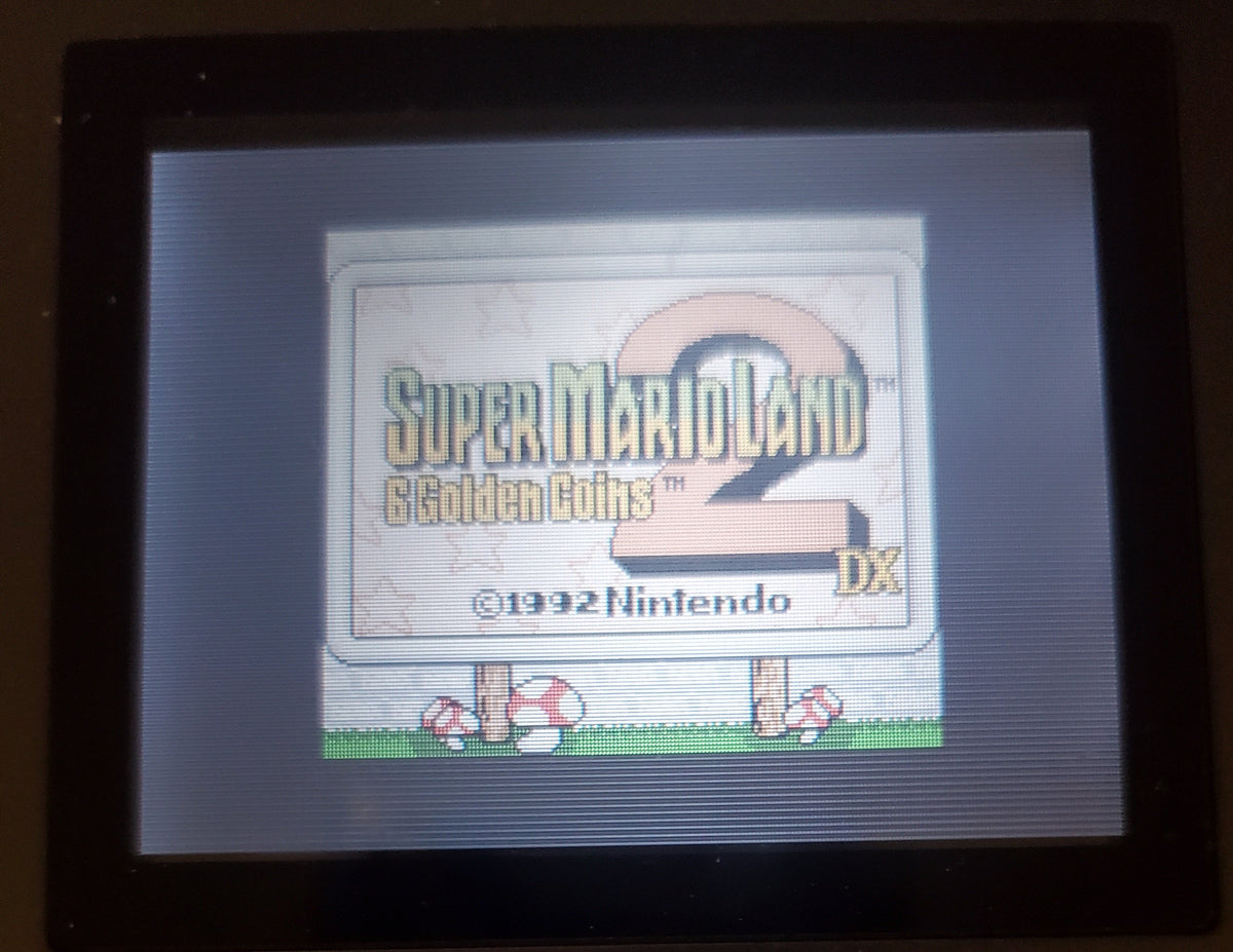 Super Mario Land 2, 6 Golden Coins DX GBA Video Game Boy Advance