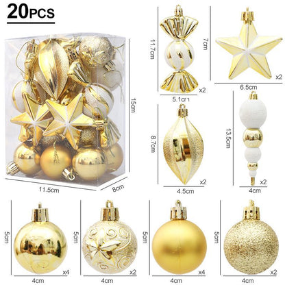 Christmas Tree Decorations Pendant Set