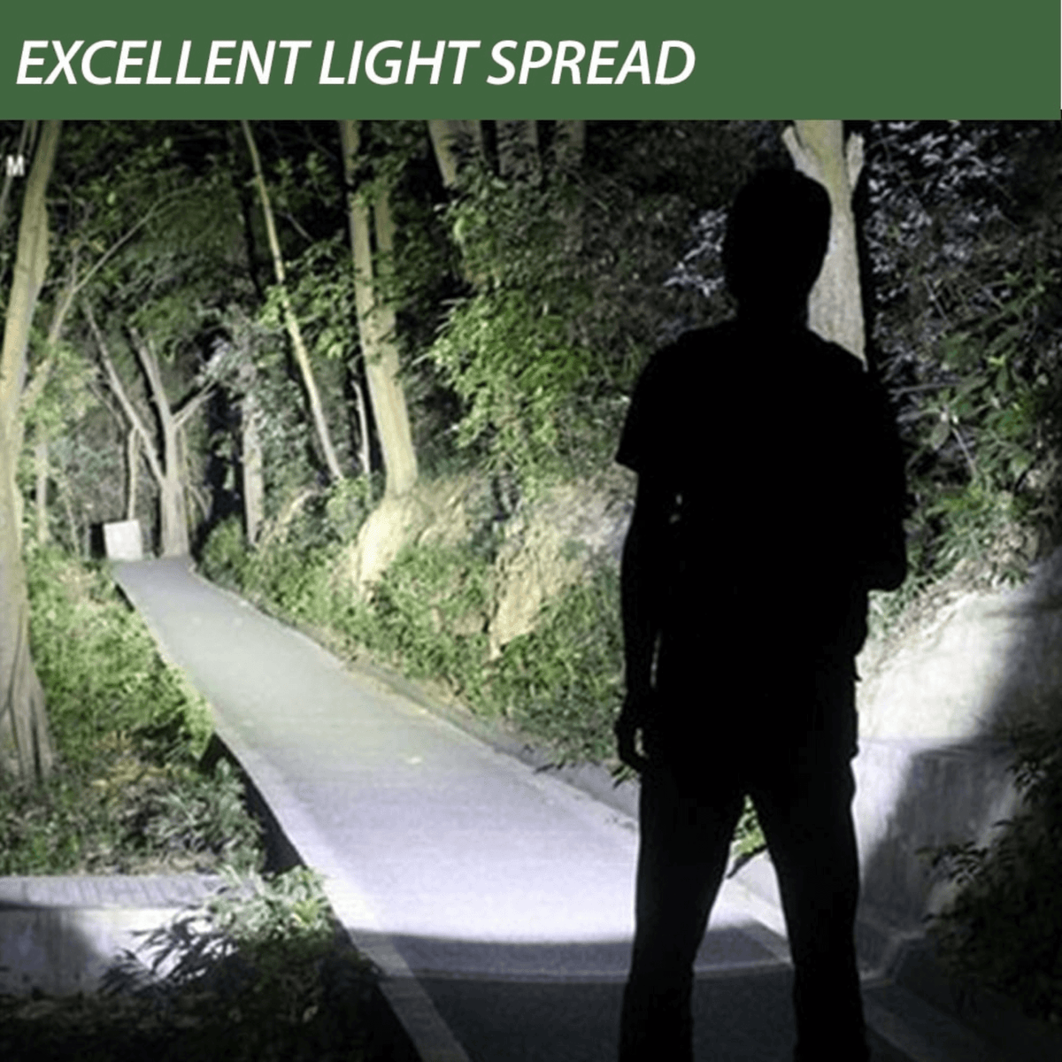 EcoGear FX TK120X LED 18650 Tactical Flashlight