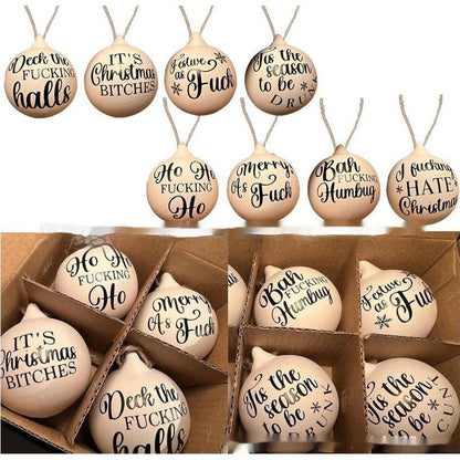 Holiday Christmas Ball Prank Decorations