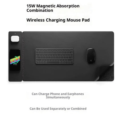 S1300 Wireless Charger 20W Fast Charge Wireless Charger Electric Mouse Pad