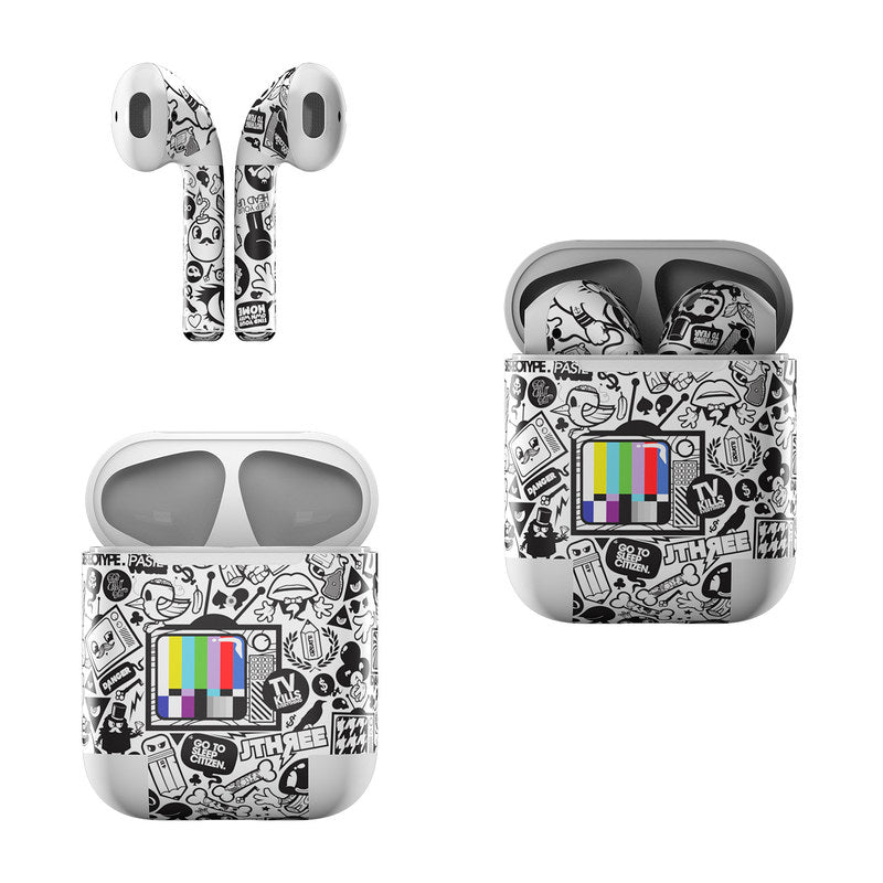 TV Kills Everything - Apple AirPods Skin