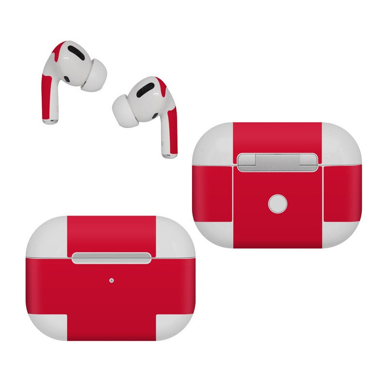 Solid State Red - Apple AirPods Pro Skin