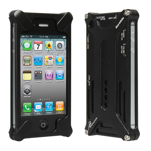 Black Transformer Decepticon Aluminum Bumper Case for iPhone 4/4S