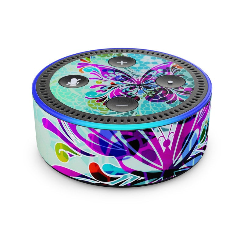 Butterfly Glass - Amazon Echo Dot (2nd Gen) Skin