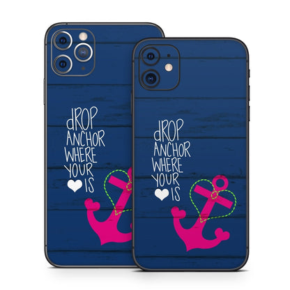 Drop Anchor - Apple iPhone 11 Skin