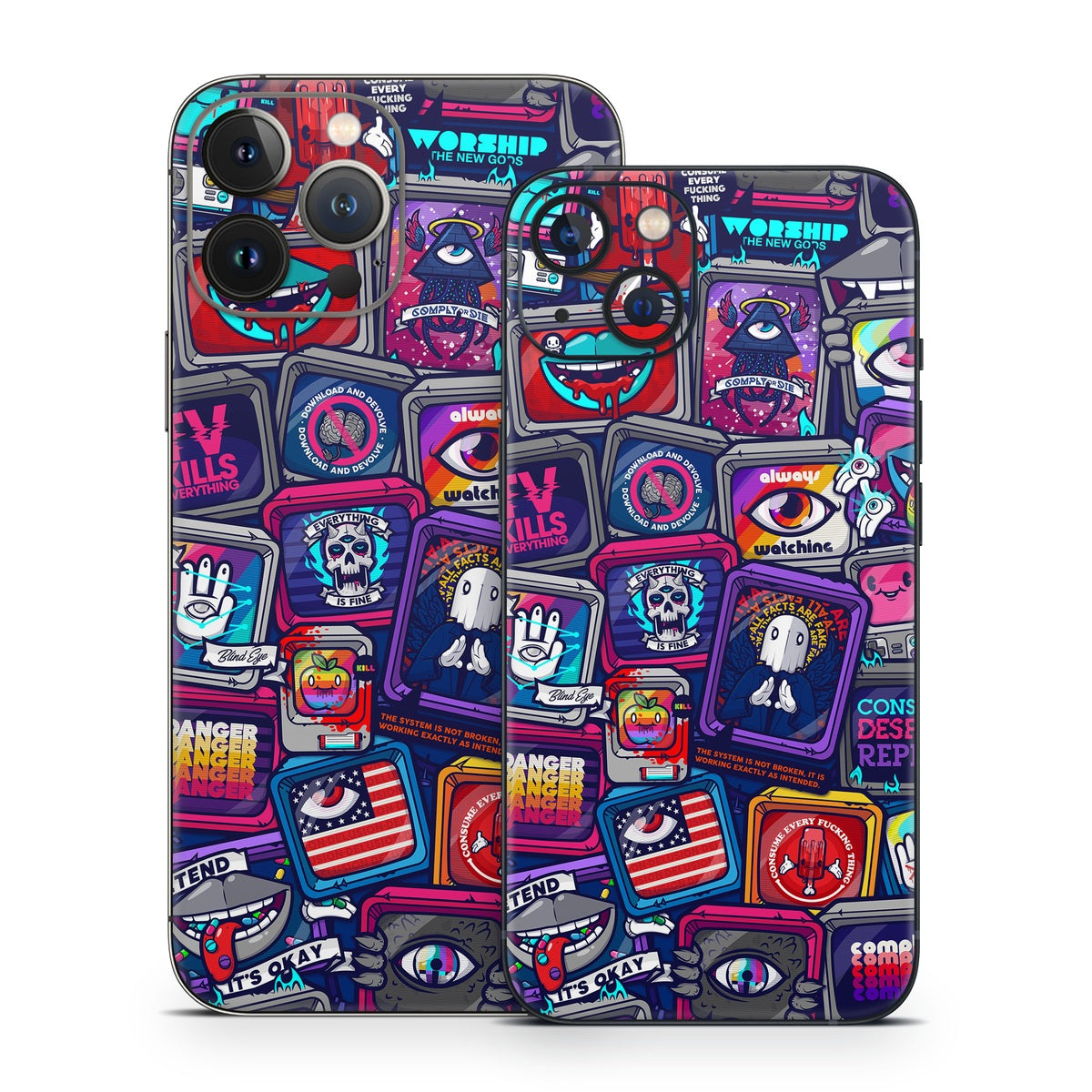 Distraction Tactic - Apple iPhone 13 Skin