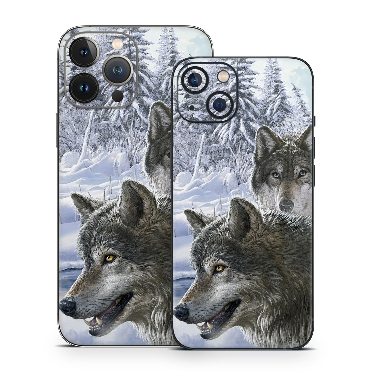 Snow Wolves - Apple iPhone 13 Skin