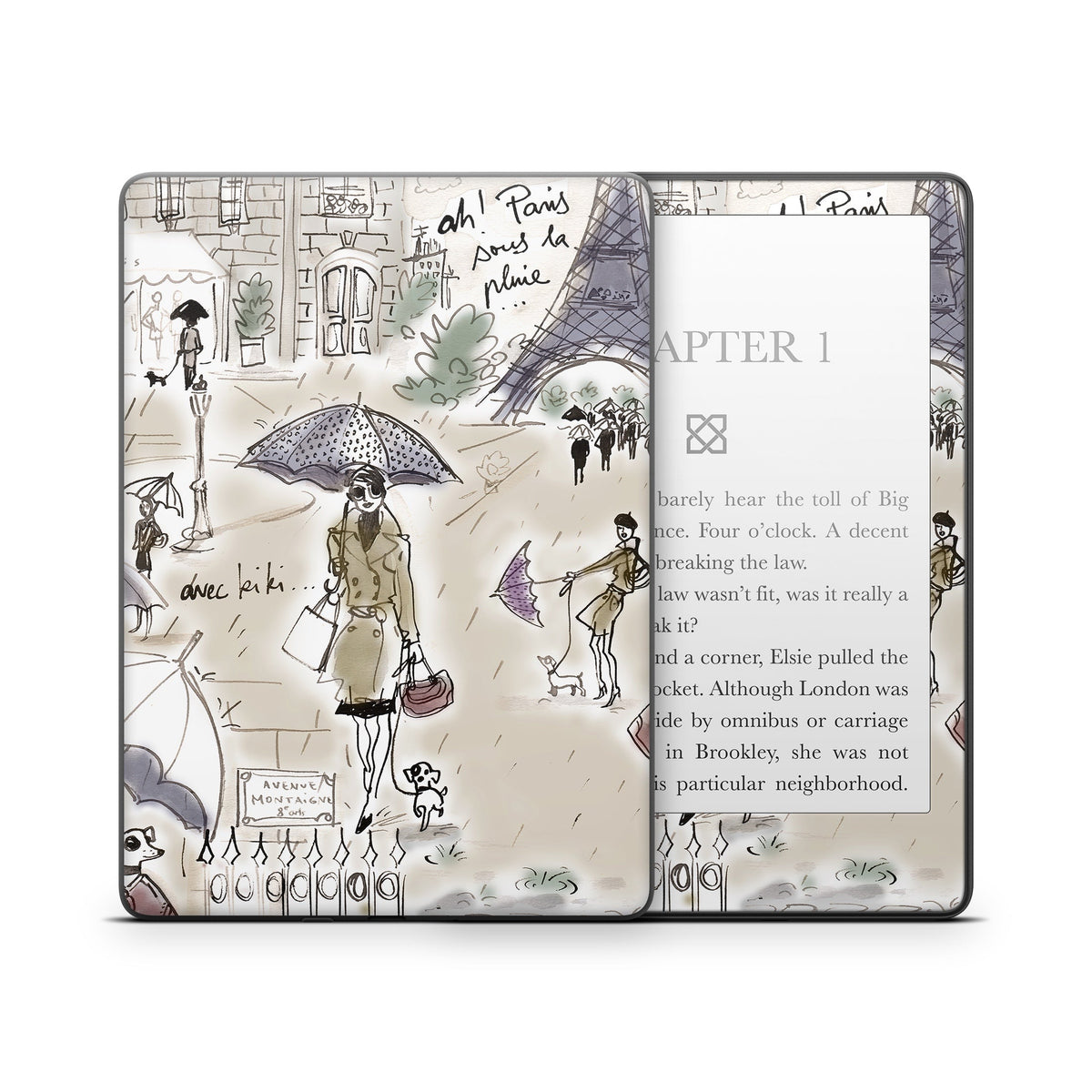 Ah Paris - Amazon Kindle Skin