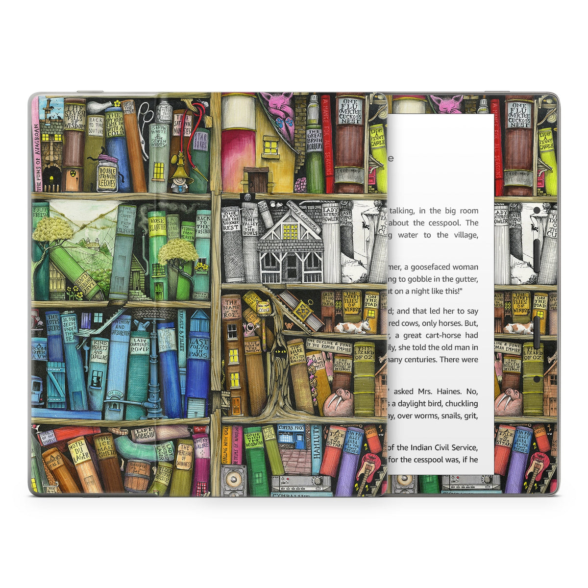 Bookshelf - Amazon Kindle Skin