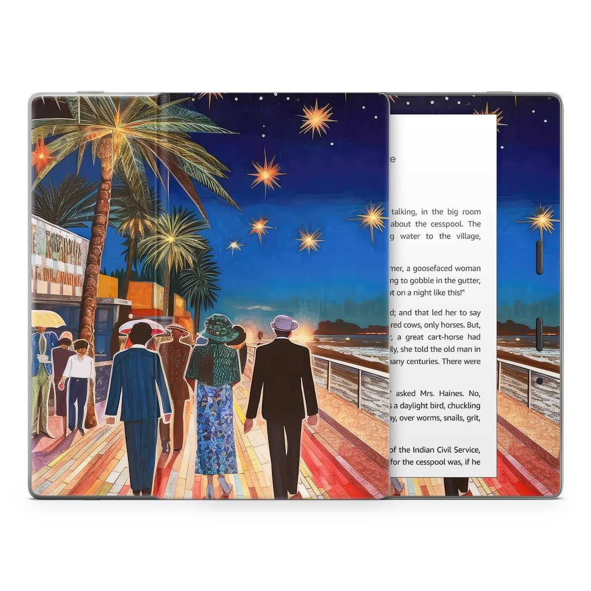 Evening Boardwalk - Amazon Kindle Skin