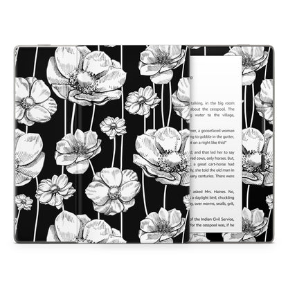 Striped Blooms - Amazon Kindle Skin