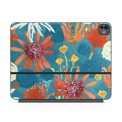 Sunbaked Blooms - Apple Magic Keyboard for iPad Skin