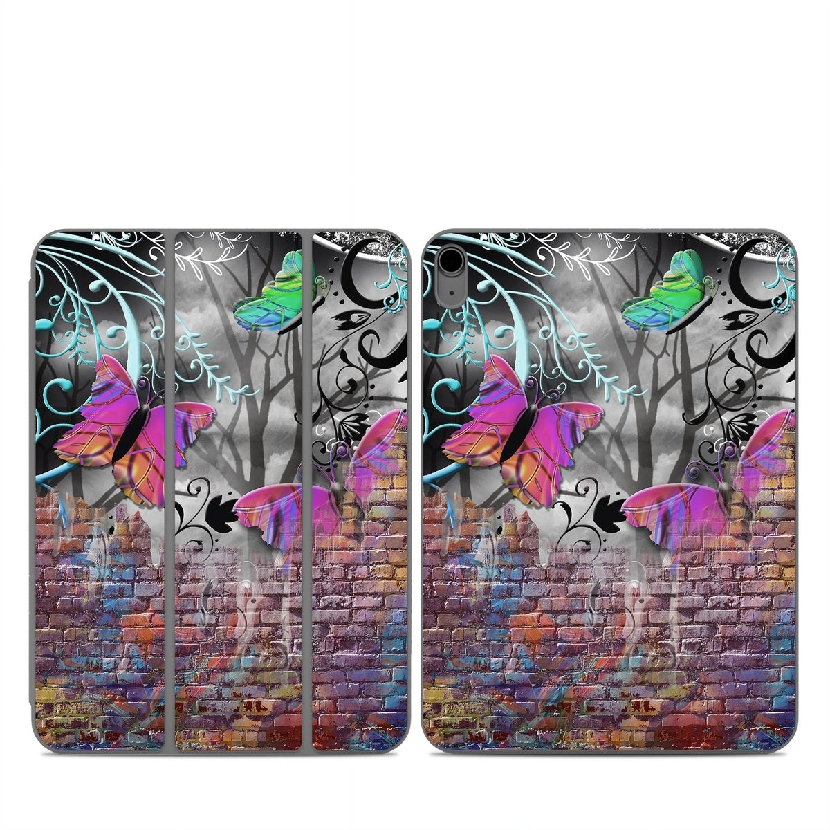 Butterfly Wall - Apple Smart Folio Skin