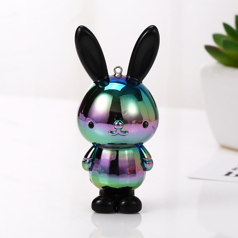 Cartoon Rabbit Mini Keychain Accessory