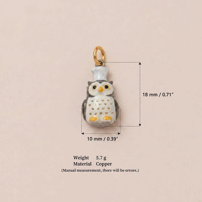 Small Animal Series DIY Accessories Dripped Oil Pendant
