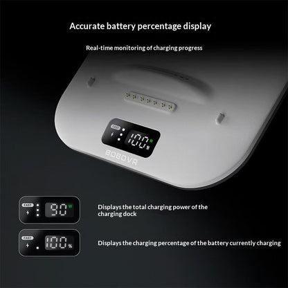 Portable Household Magnetic Battery Special Three Charging Socket