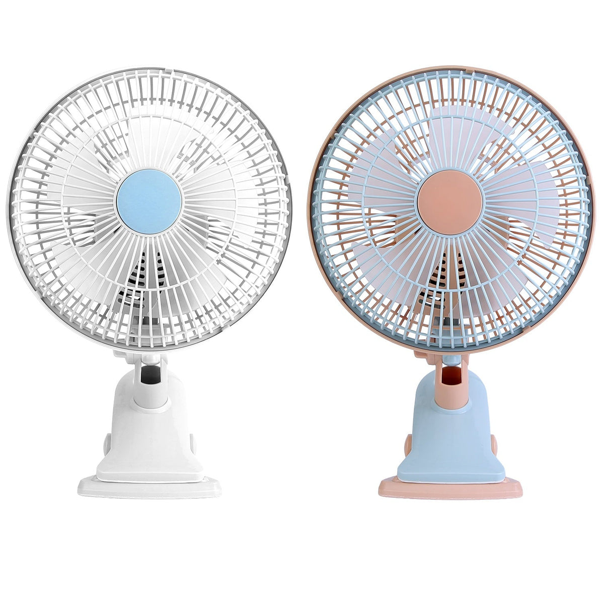 8.66" Clip-On Fan with 90° Oscillation & 2 Speeds