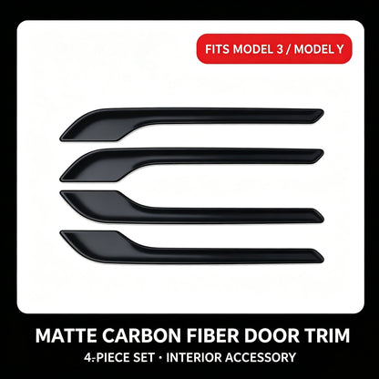Applicable To Tesla ModelY3 Central Control Interior Trim Strip Instrument Panel Inner Door Trim Strip Refresh 3 Central Control Trim Strip