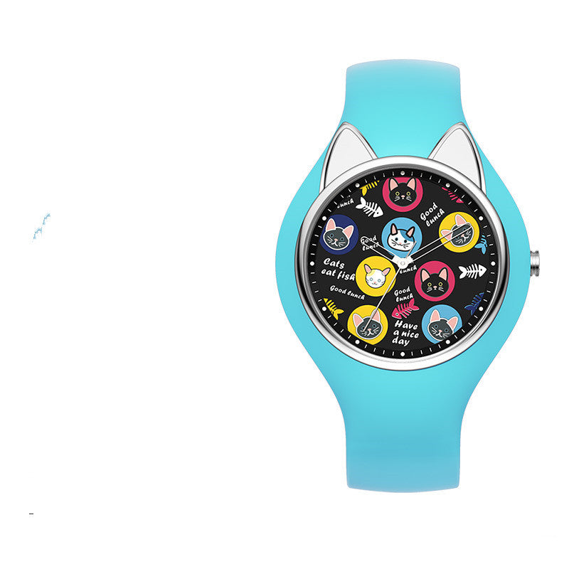 Junior High & Children Waterproof Pointer Watch