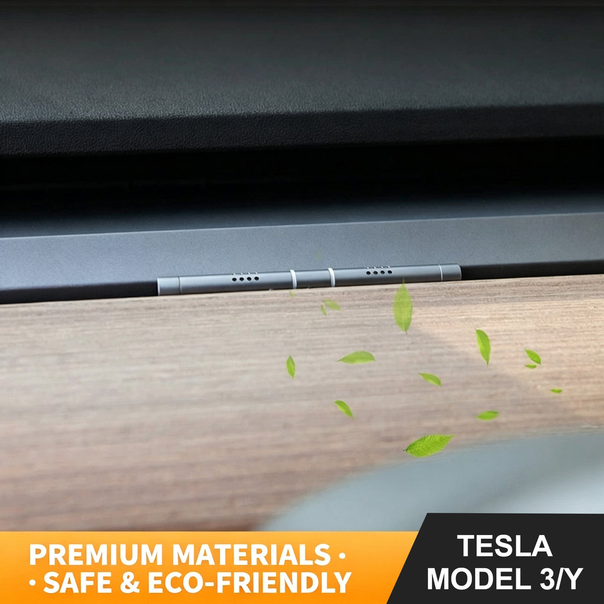 Hidden Car Air Freshener Stick Hidden Aromatherapy Ornament Interior Accessory For Tesla Model 3 Model Y