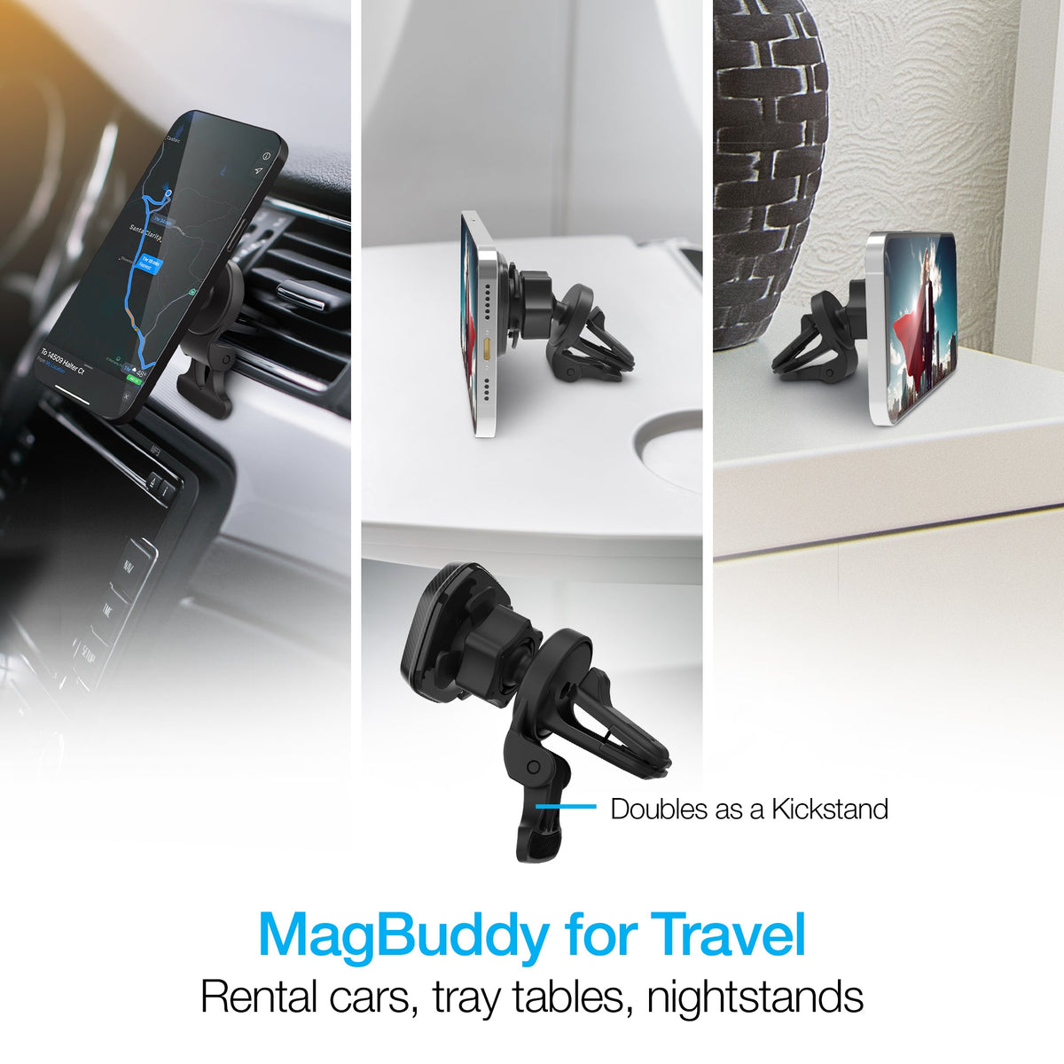 Naztech MagBuddy Elite Hands-Free Vent Mount