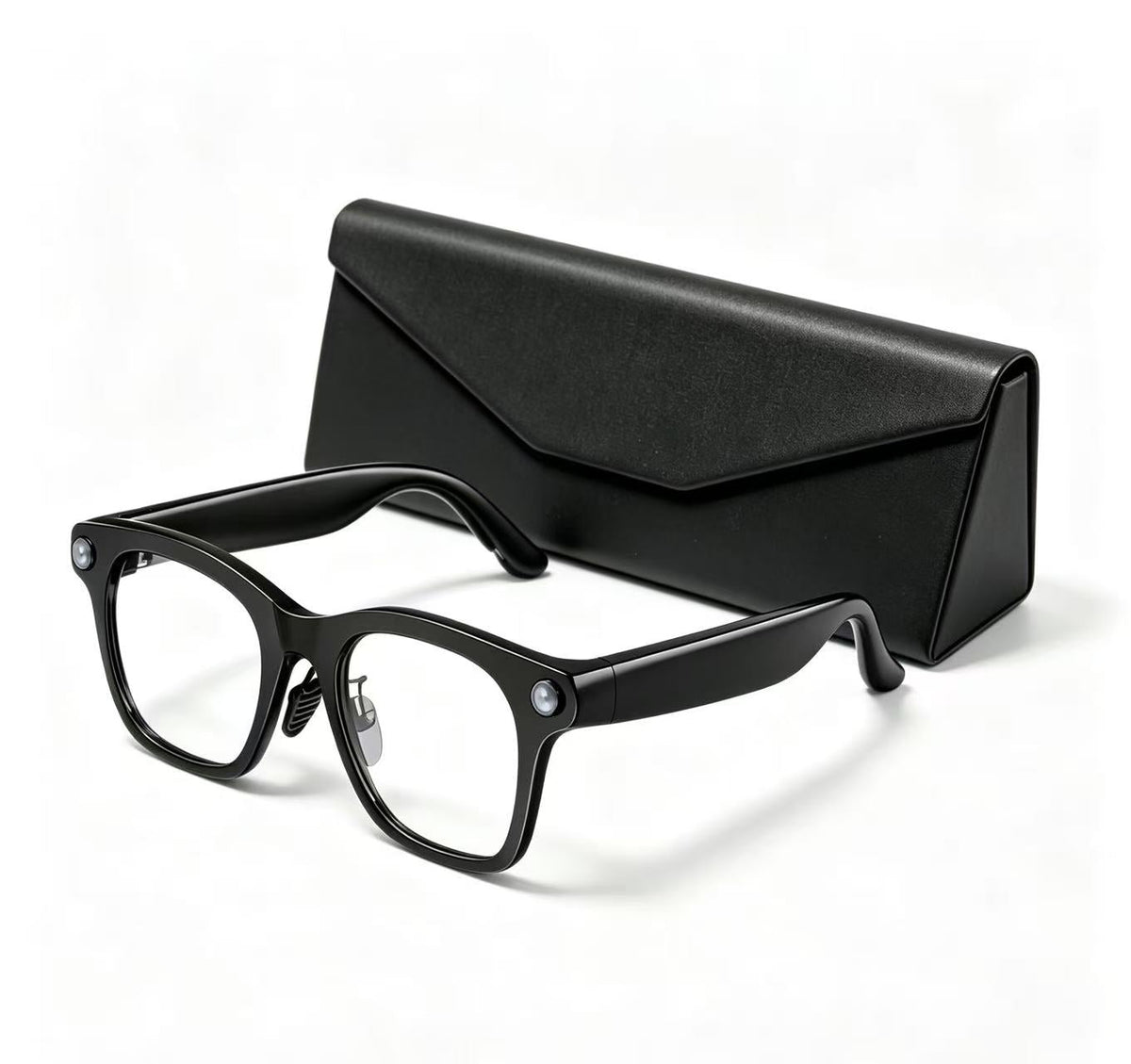 AI Smart Glasses With Camera HD Video RecordingAudio To Text Transcription Multimedia Meeting Notes Glasses For Office Work