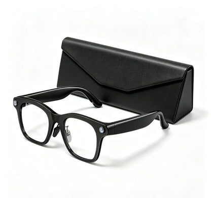 AI Smart Glasses With Camera HD Video RecordingAudio To Text Transcription Multimedia Meeting Notes Glasses For Office Work
