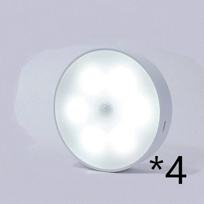 Rechargeable LED Motion Sensor Puck Lights