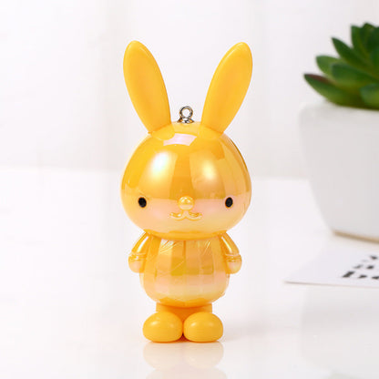 Cartoon Rabbit Mini Keychain Accessory