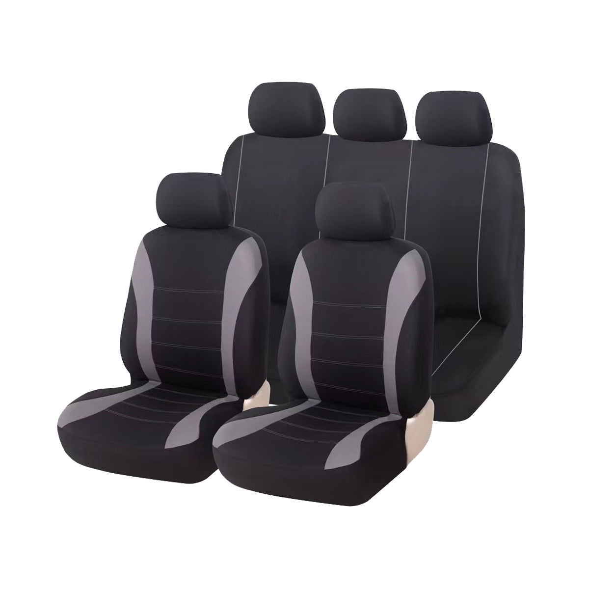 5-Seat Car Seat Cover, Classic And Timeless Design, Thin 2mm Thickness, Suitable For All Seasons