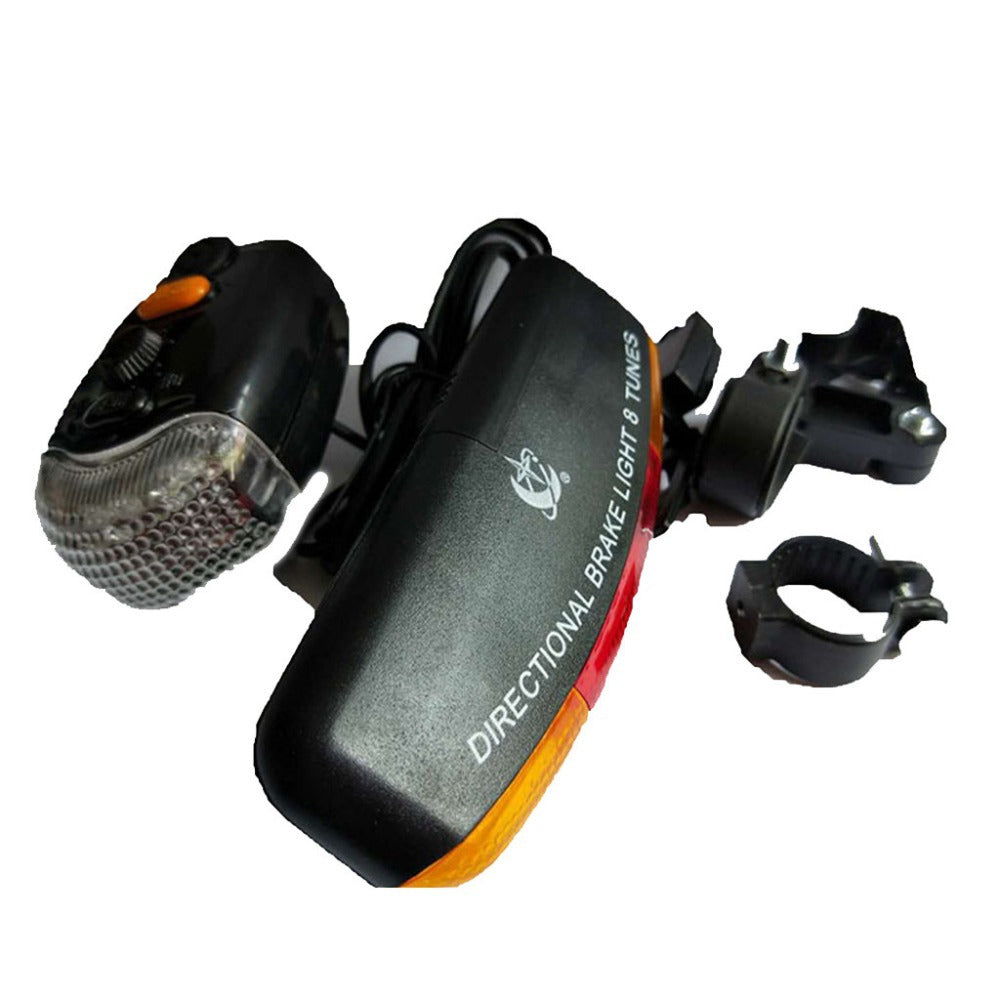 Bicycle Turn Signal Xc-408 Bicycle Warning Taillight Riding Eight Tone Electronic Horn