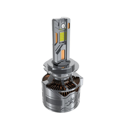 Cross Border Exclusive Supply Of Adjustable Dual Power Car Led Headlights 7 Copper Tube Laser Led Car Headlights H7H4 Universal