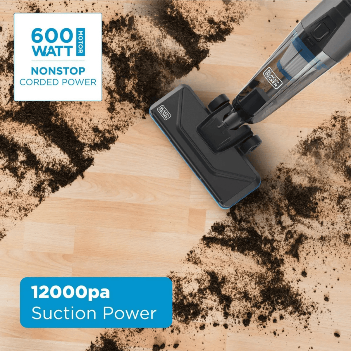 Black & Decker Power Series Flex 3-in-1 Corded Stick Vacuum