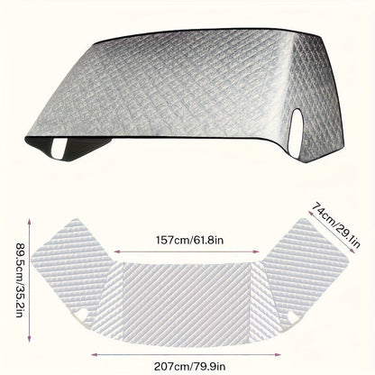 RV Awning Front Snow Cover For Class C RVs
