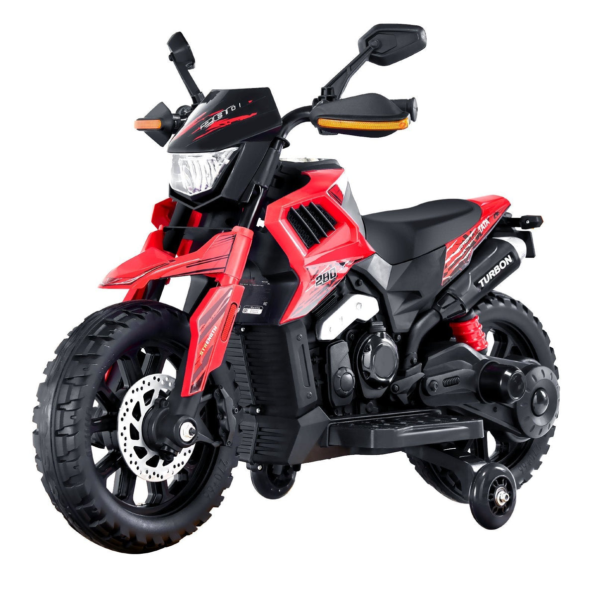 Christmas Gift Kids Ride On Motorcycle 12V Electric Motorbike With LED For Kids Aged