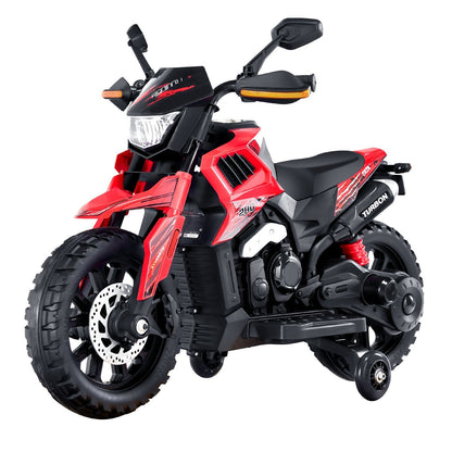 Christmas Gift Kids Ride On Motorcycle 12V Electric Motorbike With LED For Kids Aged